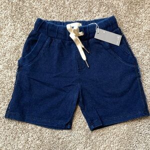 Miki Miette Blue Pull-On Shorts with Elastic Waistband NWT SOLD AT NORDSTROMS